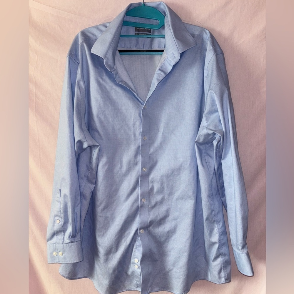 Michael Kors Light Blue Button Down